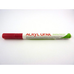 FEUTRE ACRYL OPAK ROUGE CARMIN