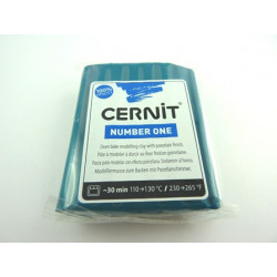 CERNIT NUMBER ONE N°230 BLEU CANARD 56G 100% 