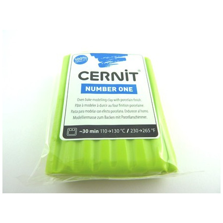 CERNIT NUMBER ONE 56G 100% VERT ANIS