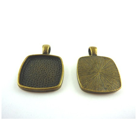 SUPPORT DE PENDENTIF BRONZE 