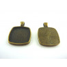 SUPPORT DE PENDENTIF BRONZE 