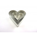 LOT 5 EMPORTE PIECES "COEUR"