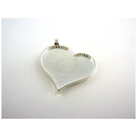 PENDENTIF COEUR DECALE