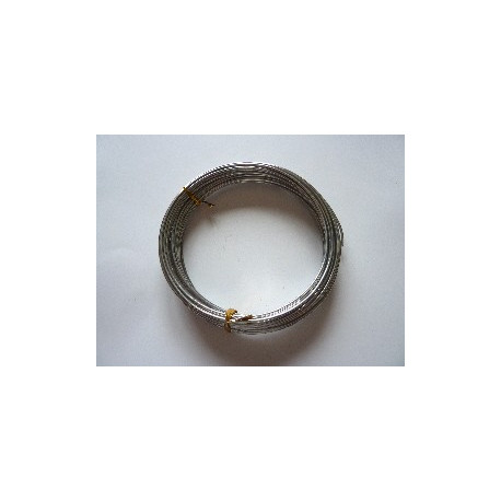 FIL METAL ALUMINIUM 1.5MM ARGENT 5M