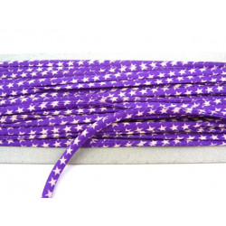 CORDON VIOLET ETOILE 5mm