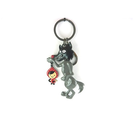 PORTE CLE LOUP