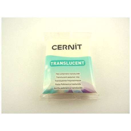 CERNIT TRANSLUCENT 56G BLANC GLITTER N°092