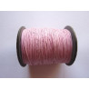 COTON CIRE ROSE 1mm