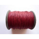 COTON CIRE BORDEAUX 1mm