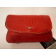 PORTE MONNAIE DOUBLE ROUGE