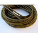 TUBE CREUX PVC 4mm VERT OLIVE