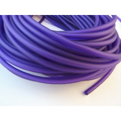 TUBE CREUX PVC 4mm VIOLET