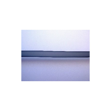 LACET PLAT PVC 6X2 GRIS 50 CM