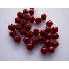 PERLE MAGIQUE  6 mm X 25 ROUGE