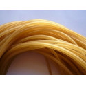 TUBE CREUX PVC 4mm CHAMPAGNE