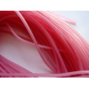 TUBE CREUX PVC 4mm ROSE PALE