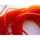 TUBE CREUX PVC 4mm ORANGE