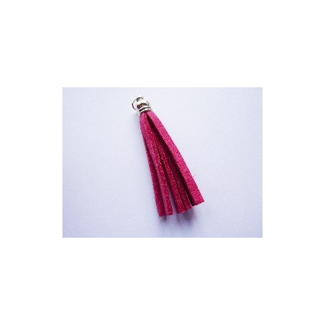 POMPON SUEDINE FUCHSIA 45mm