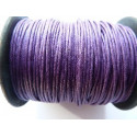 COTON CIRE VIOLET 1mm