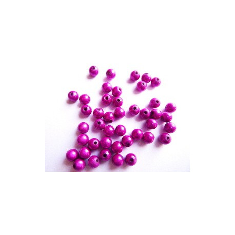 PERLE MAGIQUE 6MM X 25 FUCHSIA