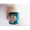 PEINTURE VITRAIL BLEU TURQUOISE