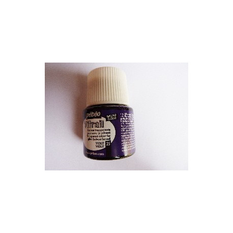 PEINTURE VITRAIL VIOLET