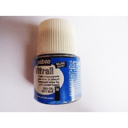 PEINTURE VITRAIL BLEU CIEL