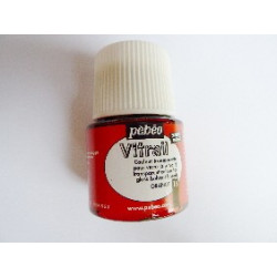 PEINTURE VITRAIL ORANGE