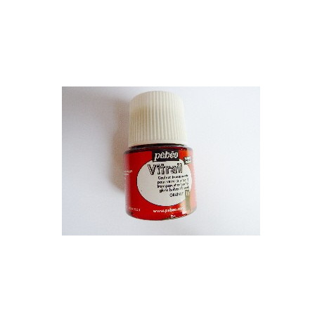 PEINTURE VITRAIL ORANGE