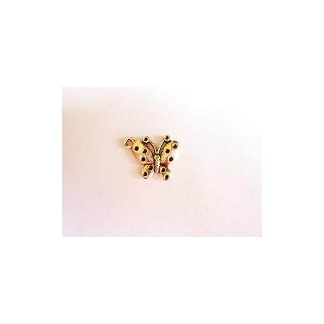 BRELOQUE PAPILLON 19x23mm