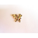 BRELOQUE PAPILLON 19x23mm