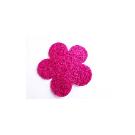 FLEUR FEUTRINE 80mm FUCHSIA