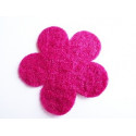 FLEUR FEUTRINE 80mm FUCHSIA