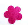 FLEUR FEUTRINE 80mm FUCHSIA