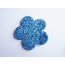 FLEUR FEUTRINE 60mm  BLEUET